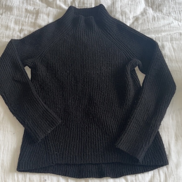 Madewell Sweaters - Black Madewell Mockneck Sweater